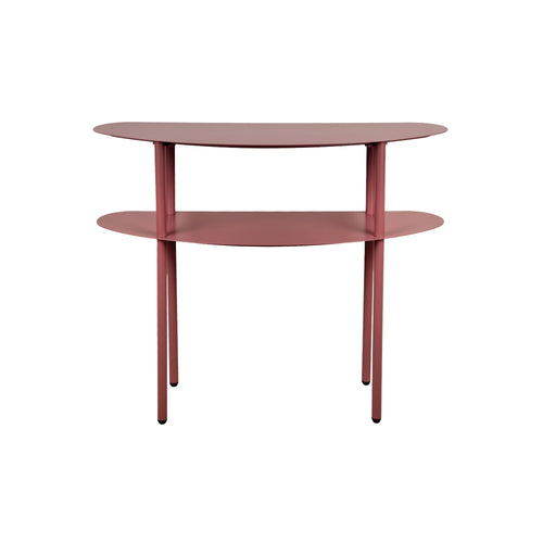 Leitmotiv side table Riqueza - rood - 90x28x72.5cm