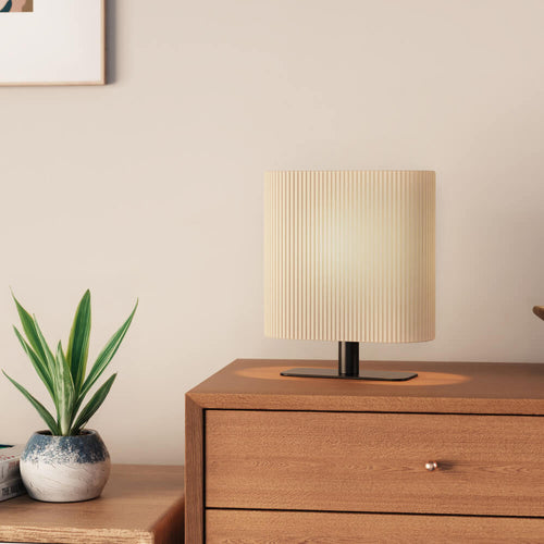 HOME DELUXE Kleine tafellamp SUKO - Beige