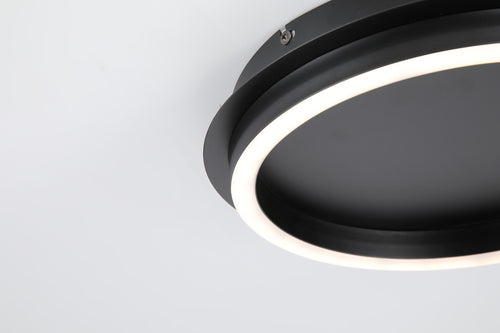 Searchlight plafondlamp Stellar - 1 lichts - 36  x 5.3   cm - zwart