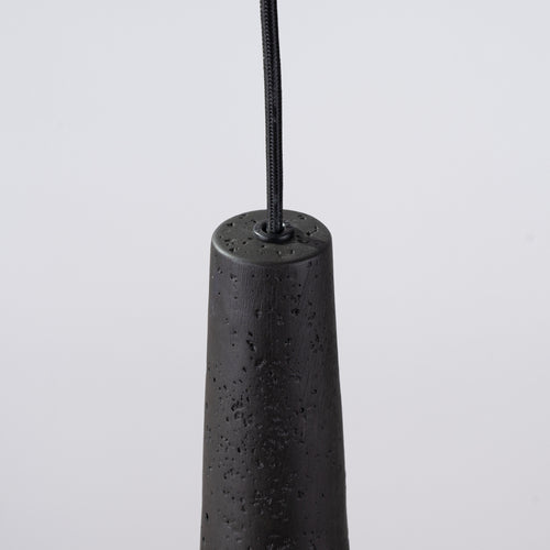 Sollux Lighting Hanglamp ELECTRA zwart beton - 8x8x125cm