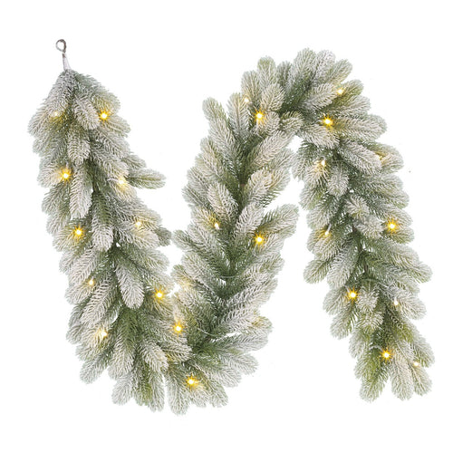 Black Box Trees Nagoya Guirlande met LED Verlichting en Timerfunctie - L180 x Ø20 cm - Groen