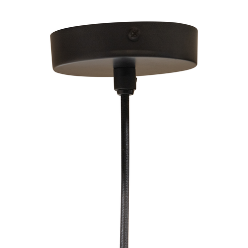 WOOOD hanglamp Tirsa - Metaal - Zwart/Brass - 46x20x20