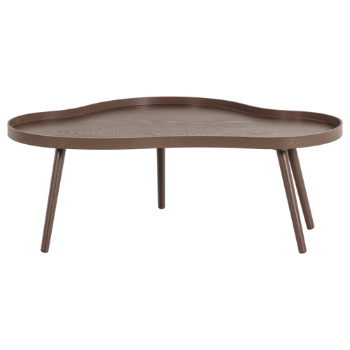 WOOOD bijzettafel organisch langwerpig Mae - Hout - Bruin - 35x100x58