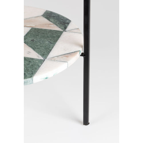 Bold Monkey Another Marble bijzettafel Marmer - Goud - vtwonen shop