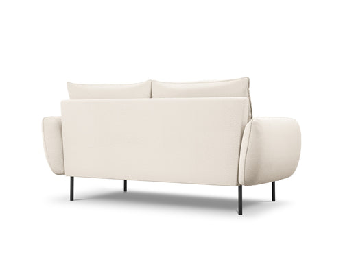 Cosmopolitan Design Bank Vienna 2-zits, boucle, beige - 92x160x95cm