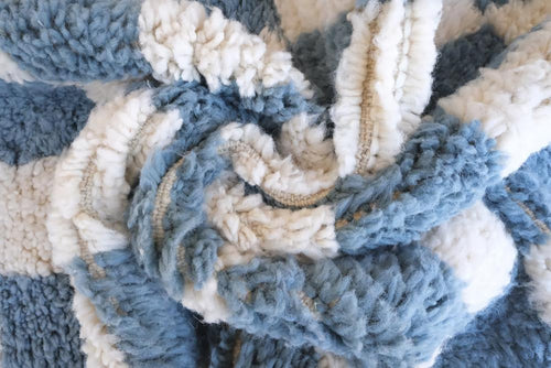 AFK Living vloerkleed Berber - handgemaakt - Wol - 140 x 200 cm