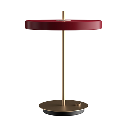 Umage Asteria Table Draadloze Tafellamp Ruby Red - vtwonen shop