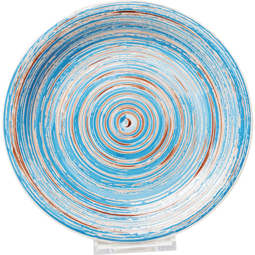 Kare Design Borden Swirl Ø27cm blauw (4/Set) - vtwonen shop