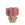 Light & Living vaas Flower - roze - 30x29x32.5cm