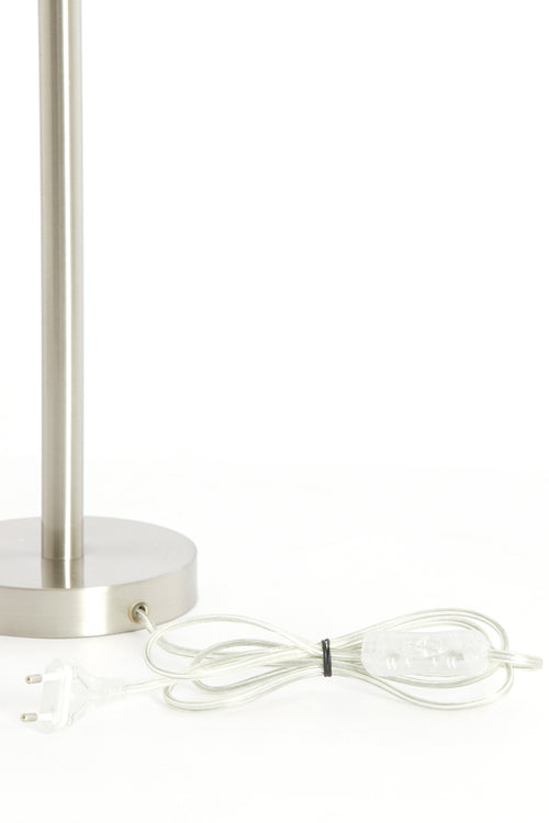 Light & Living lampvoet Washington - zilver - 14x14x39.5 cm