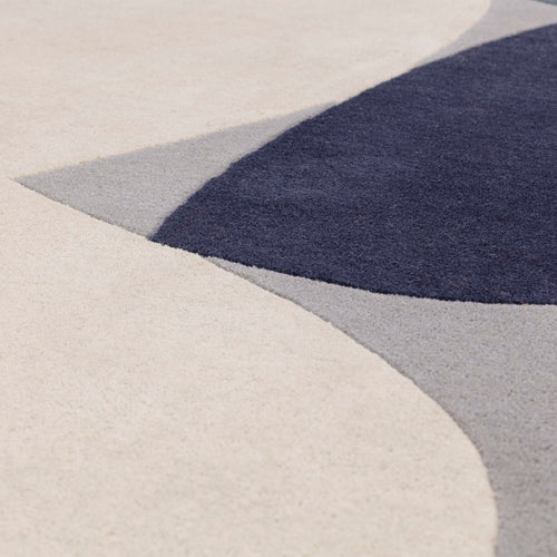 Vloerkleed Easy Living Reef RF25 Mid Century Teal 120x170 cm - vtwonen shop