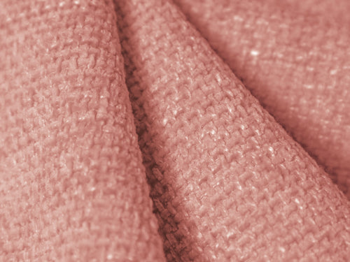 Cosmopolitan Design Panoramische hoekbank rechts Arendal 7-zits, chenille, roze - 262x364x70cm