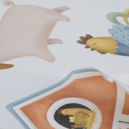 Little Dutch Luxe Muurstickers - Little Farm - 30x42cm