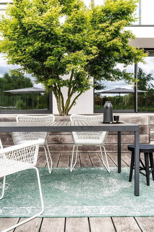 Buiten vloerkleed sage - Groen -  dubbelzijdig - EVA Interior - 200 x 290 cm - vtwonen shop