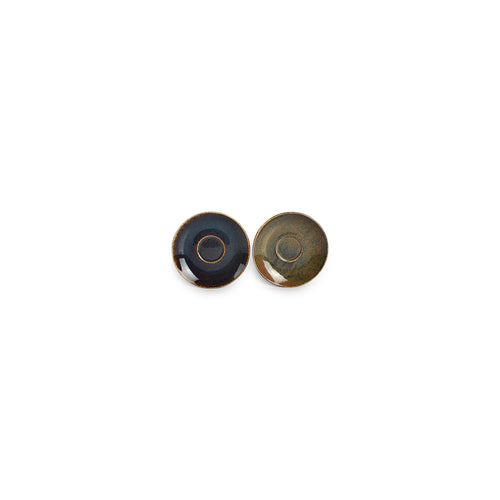 Bonbistro - Schotel 14cm groen Cirro - Set van 6