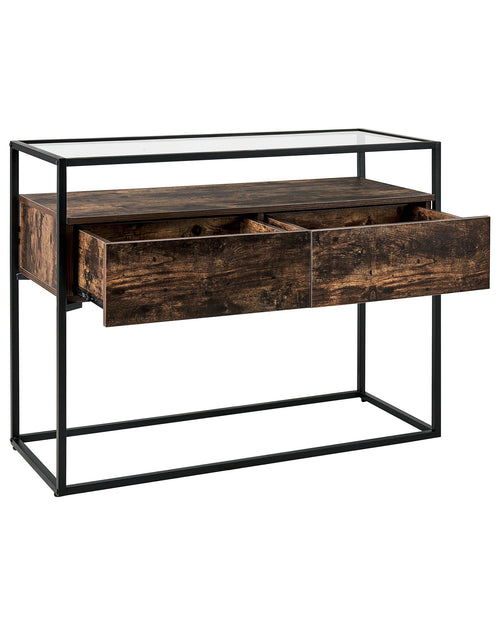 Furnilux Sidetable met lades Echo - glas - 120x40x80 - 120x40x80cm