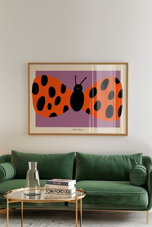 Madelen - Ladybug - PSTR studio Kunst Poster - vtwonen shop