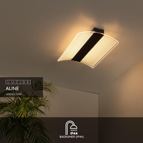 Lucide wandlamp ALINE - Geïntegreerde LED - Transparant - vtwonen shop