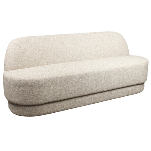 DÉJA Living Eetkamerbank Moose Taupe - 160 cm - Stof - Japandi