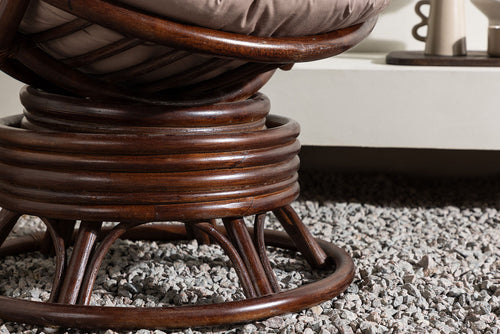 Rebellenclub Loungestoel Wellix - Walnoot - vtwonen shop