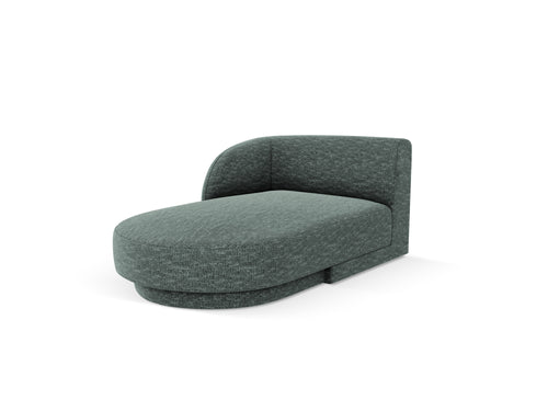 Micadoni linker meridiaan Miley chenille, olie - 156x90x70cm