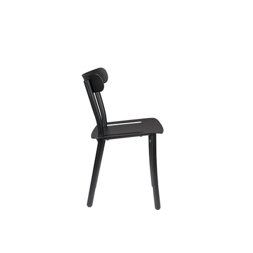 Zuiver Friday Tuinstoel Zwart - Set van 2