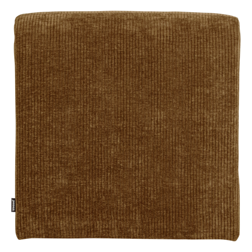WOOOD eetbank 84 cm rugleuning Mojo Base - Rib - Honinggeel - 83x84x76