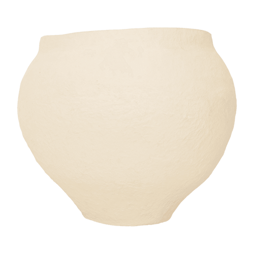 Urban Nature Culture decoratieve pot Sandia, XL Sand - Ø 57x52cm