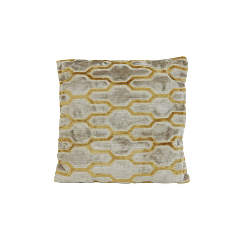 Light & Living textiel  - geel - 45x45x10 cm