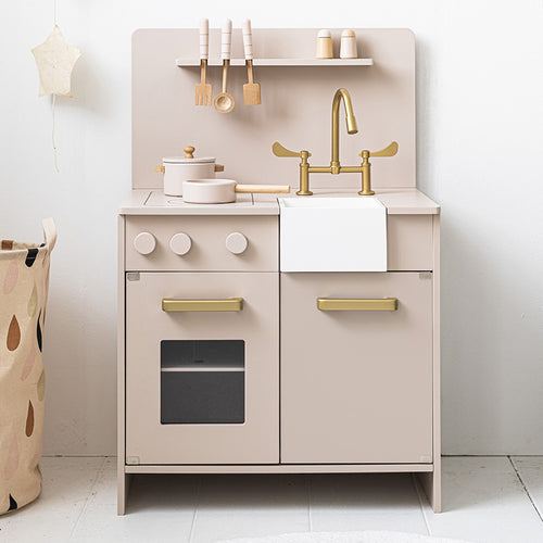 Petite Amélie Houten Speelkeuken - MDF - roze