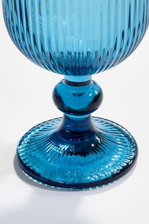 Mica Decorations Merlot Wijnglas - 250 ml - Glas - Blauw