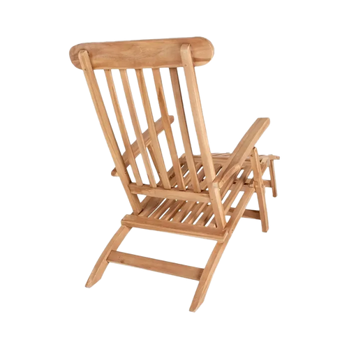 Artichok Jildou houten tuin loungestoel naturel - vtwonen shop