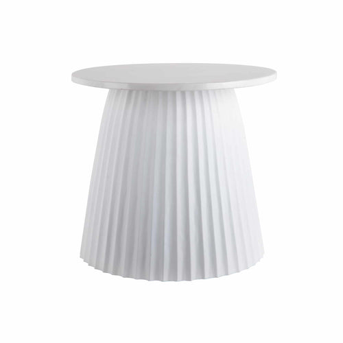 Leitmotiv salontafel Luscious Cone - wit - Ø45cm - vtwonen shop