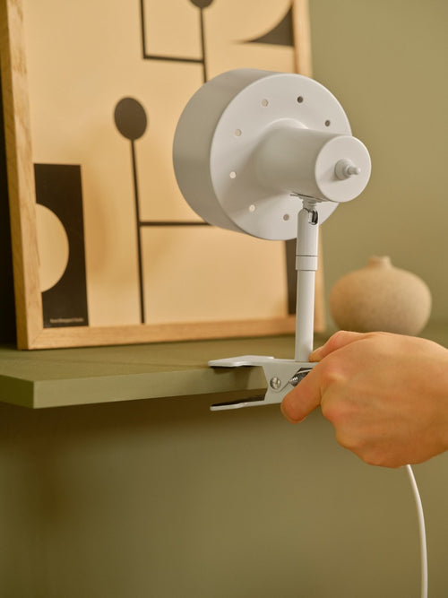 Nordlux Matis Klemspot Wit - E27 Fitting - Ø 12,5cm - vtwonen shop