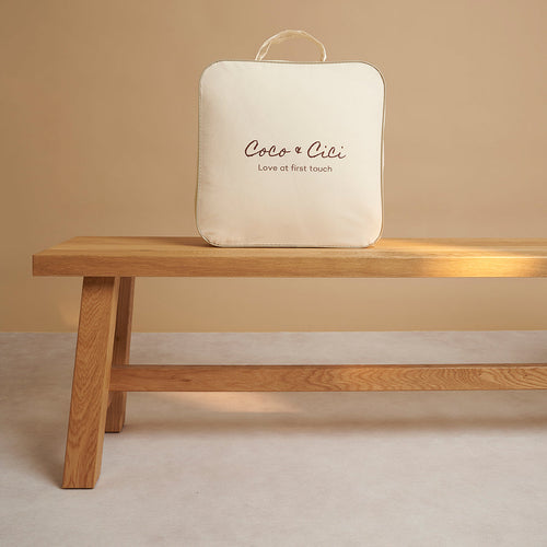 Coco & Cici - Tencel Dekbed Lente / Herfst 120 x 150 cm - 1 Persoons Beddengoed - Kinderdekbed - Lyocell - Ademend & Extra Zacht - Wit - vtwonen shop