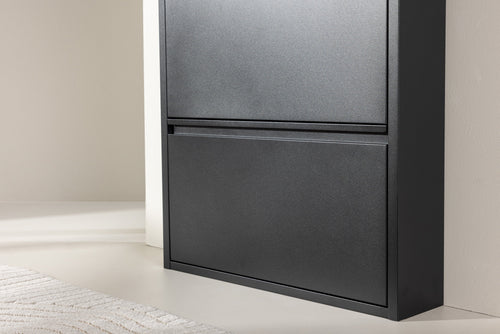 Rebellenclub Schoenenkast Solomona - Zwart - vtwonen shop