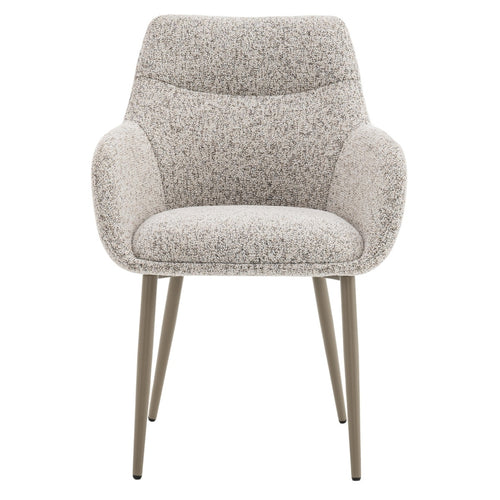 DÉJA Living Eetkamerstoel Noé - Beige/Taupe - Zithoogte 47cm - Set van 2 - vtwonen shop