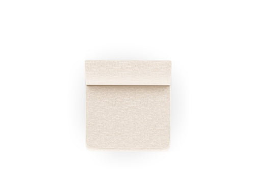 Micadoni Module Miley structurele stof ivoor - 90x75x70cm