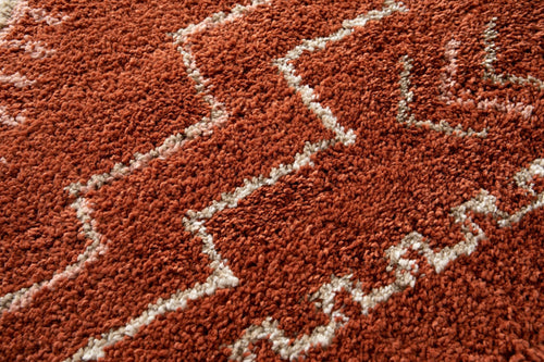 AFK Living vloerkleed  Sierra - shaggy - rood - 160 x 230 cm