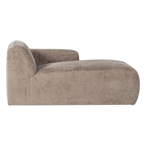 WOOOD chaise longue bank rechts Mojo Base - Wollig - D.zand - 74x112x162