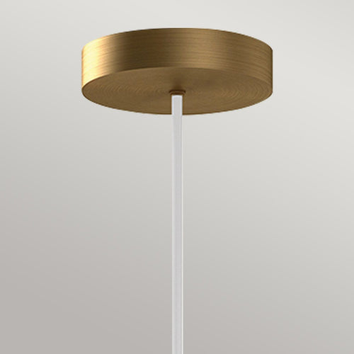 LED Slim Pendelleuchte Deckenleuchte Modern Antik Gold 3000K