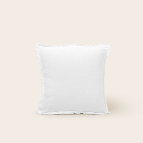Madura Kussensloop Lou katoen wit 40x40 cm
