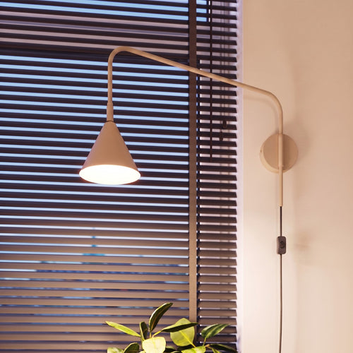 Sollux Lighting Wandlamp NOX taupe - 14x61x30cm