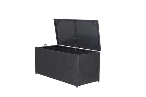 Rebellenclub Opbergbox kussen Haven - 130 x 60 cm - Zwart - vtwonen shop