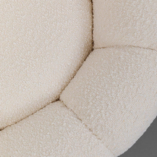 Kare Design Draaifauteuil Peppo Bloom wit - vtwonen shop