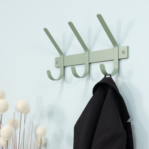 Spinder Design kapstok Dexter 3 - Dusty Green - 3 haken - vtwonen shop