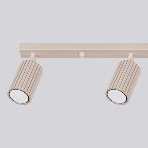 Sollux Lighting Plafondlamp KARBON 4L taupe - 81x6,5x16,5cm