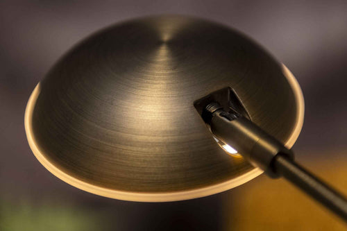 Artdelight vloerlamp Palermo - 1 lichts - 26  x 135   cm - brons - vtwonen shop