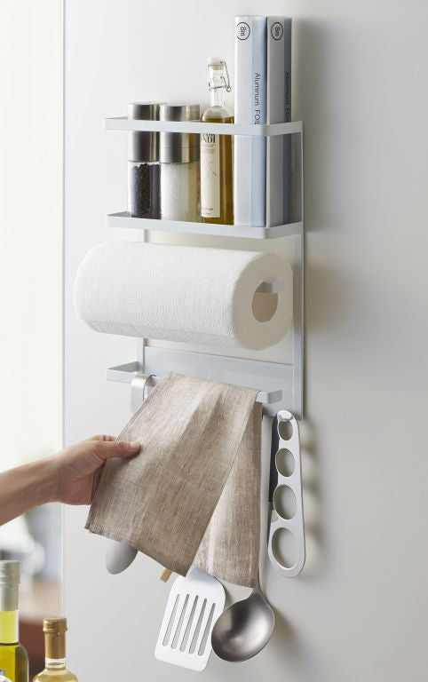 Yamazaki Magnetisch Keukenrekje Koelkast - Tower - Wit