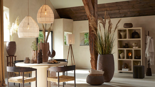 Light & Living tafel Kulona - bruin - 140x140x76 cm